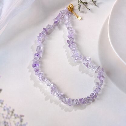 Aurora Lilac Chip Necklace