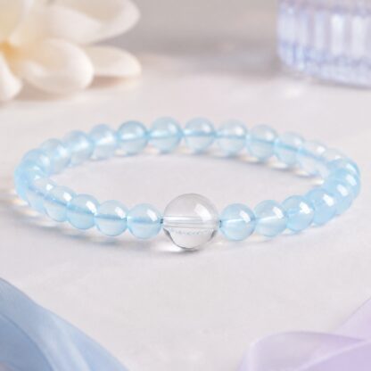 Aqualume Clear Focal Bracelet — 7 mm