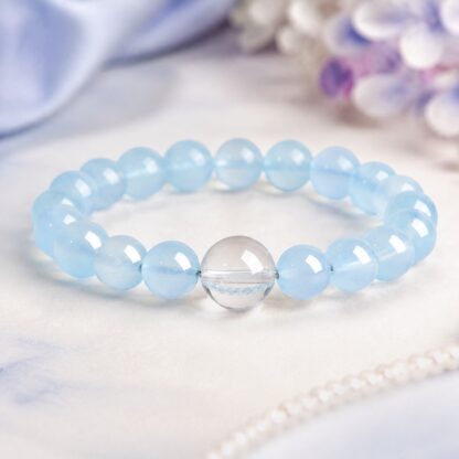 Aqualume Clear Focal Bracelet — 9 mm