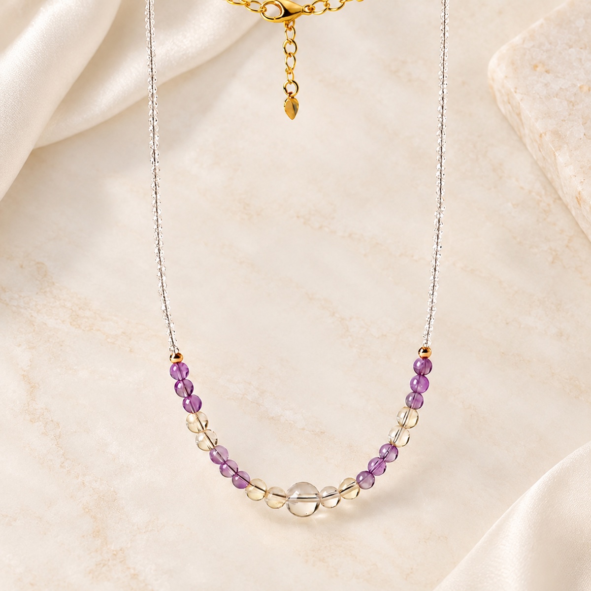 Aurora Lilac Honey Necklace product detail